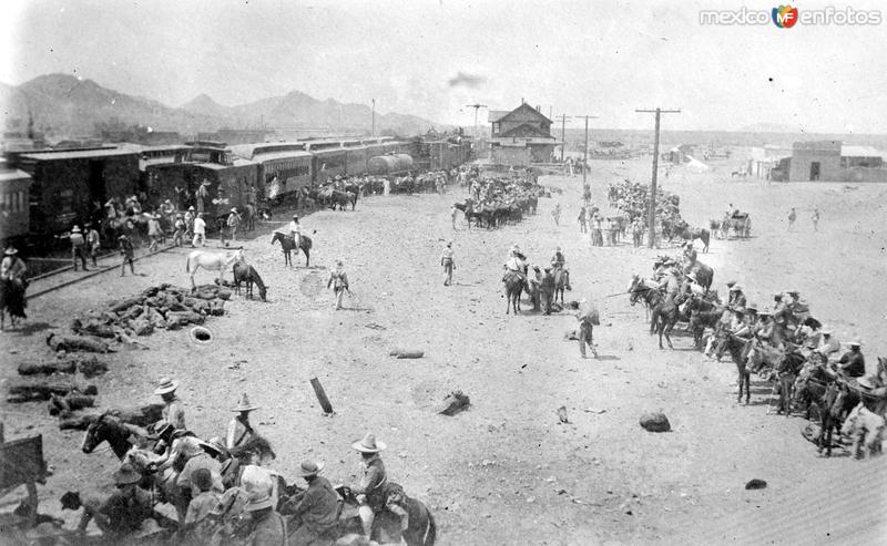 Campamento del Ejército Federal (Bain News Service, c. 1913)