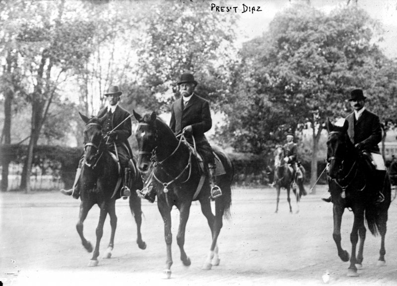 El presidente Porfirio Díaz (Bain News Service, c. 1910)