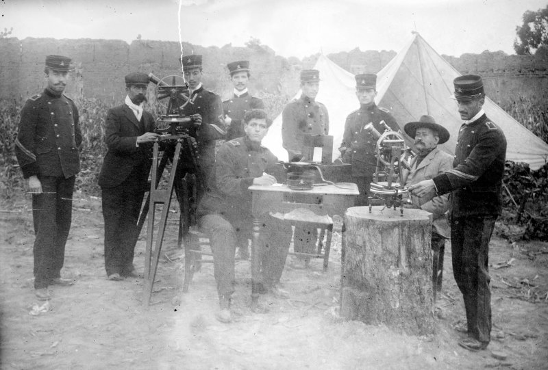 Soldados en la Escuela Militar (Bain News Service, c. 1910)