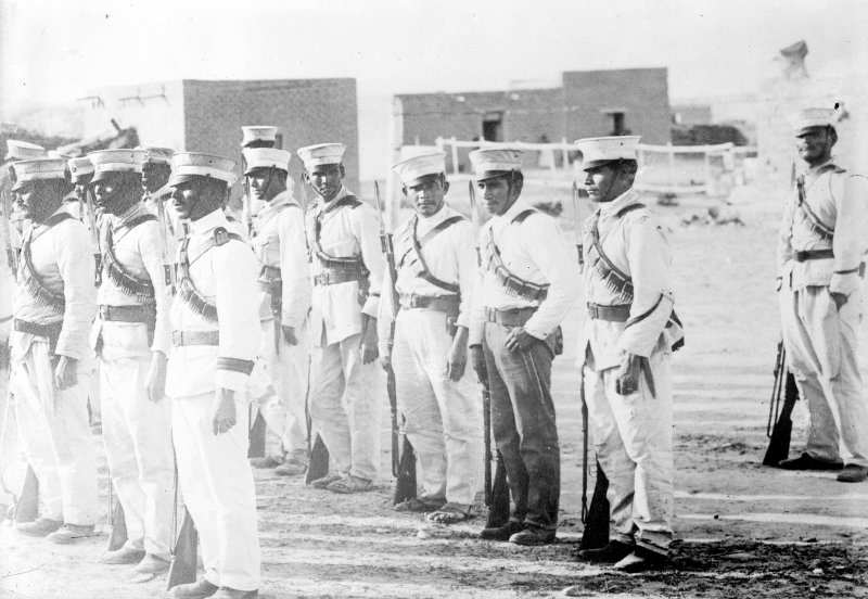 Tropas federales en Torreón, III (Bain News Service, c. 1914)