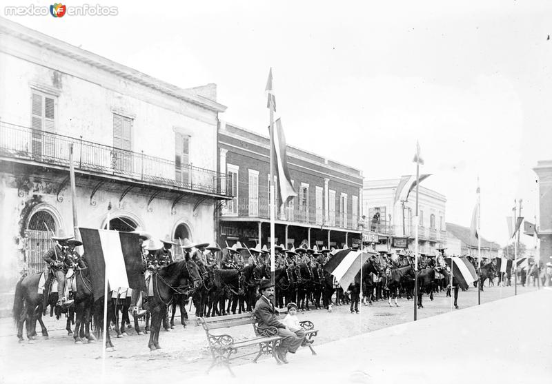 Rurales en Matamoros (Bain News Service, 1913)
