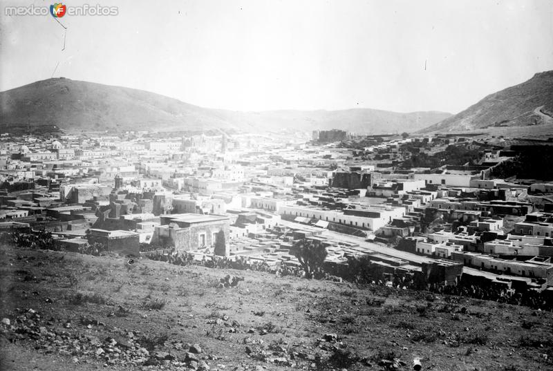 Vista panorámica de Zacatecas II (Bain News Service, c. 1915)