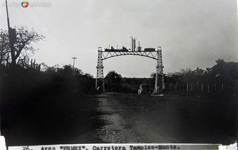 ARCO PEMEX CARRETERA A CD. MANTE