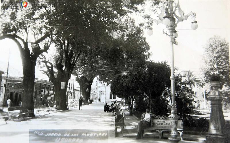 JARDIN DE LOS MARTIRES