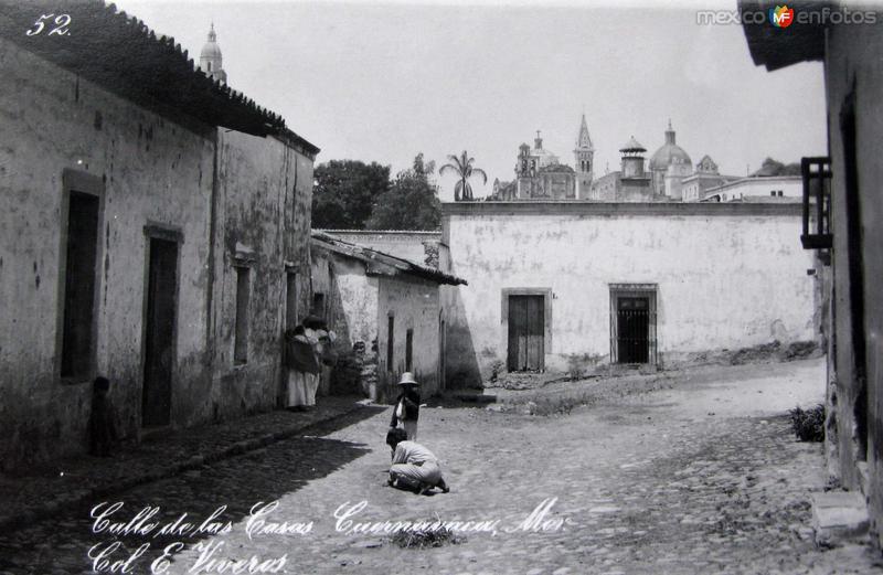 CALLE DE LAS CASAS ESCENA CALLEJERA