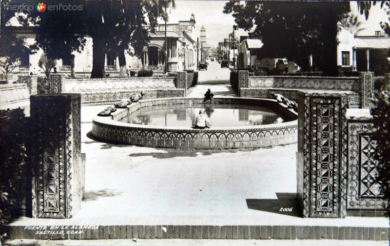 FUENTE EN LA ALAMEDA