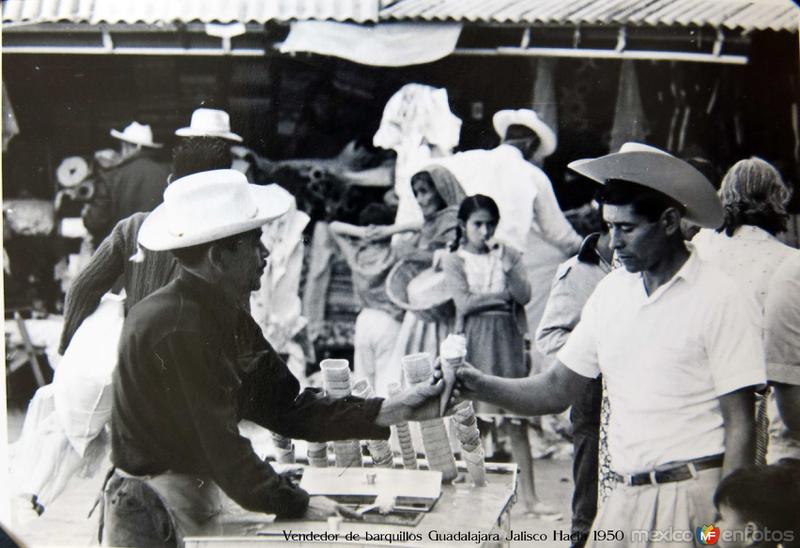 Vendedor de barquillos Guadalajara Jalisco