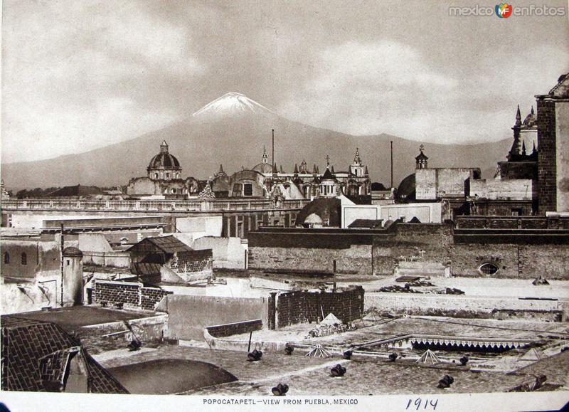 PANORAMA DEL VOLCAN POPOCATEPETL