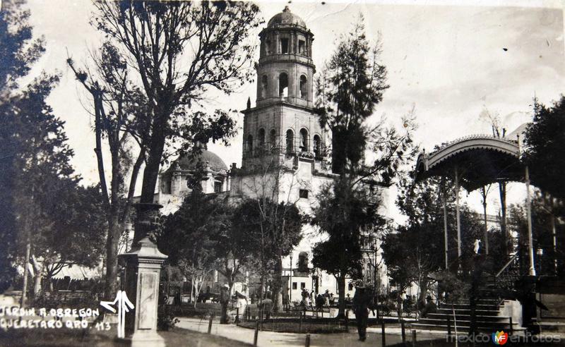 PANORAMA E IGLESIA JARDIN A. OBREGON