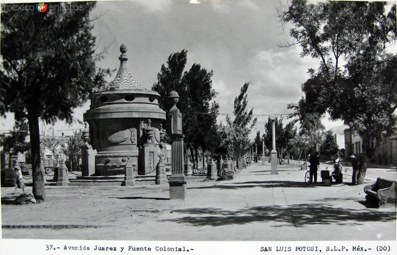 AVENIDA JUAREZ Y FUENTE