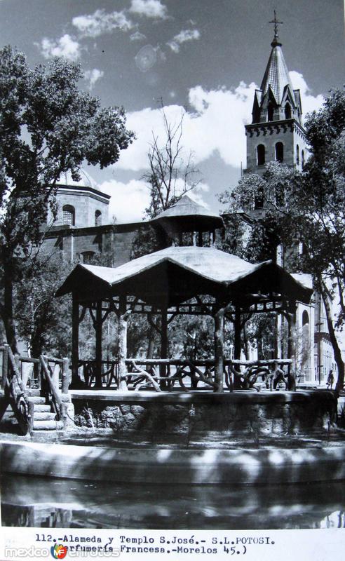 ALAMEDA Y TEMPLO DE SAN JOSE