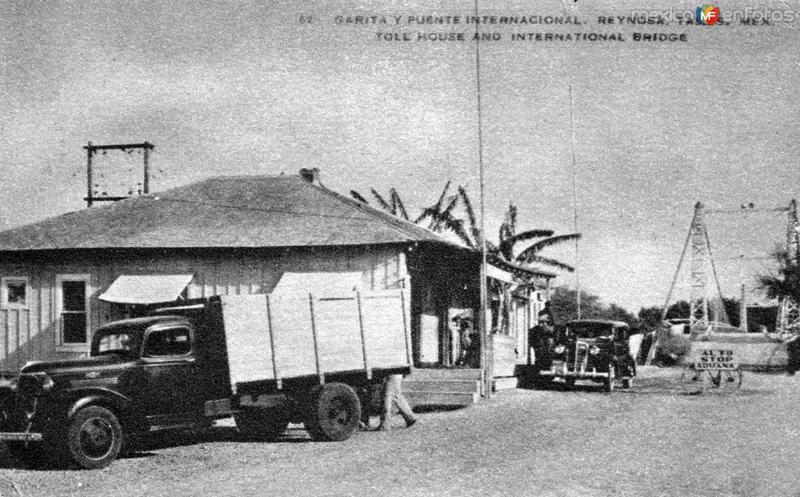 Garita y puente internacional