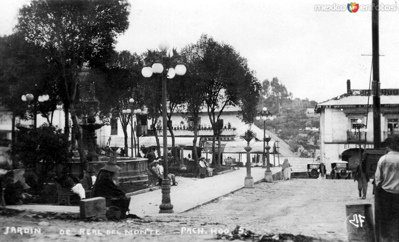 Jardín en el Mineral del Monte