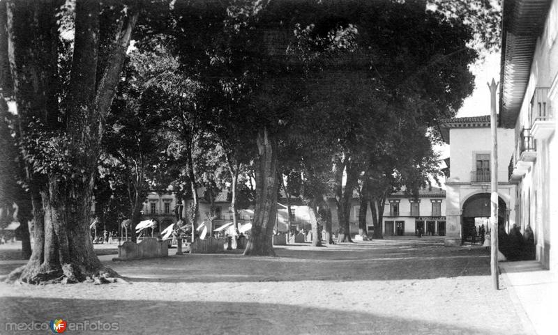 Plaza en Pátzcuaro