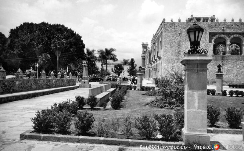 Frente del Palacio de Cortés