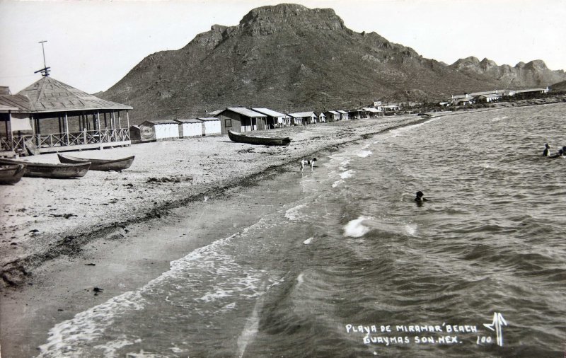 PLAYA DE MIRAMAR 1945