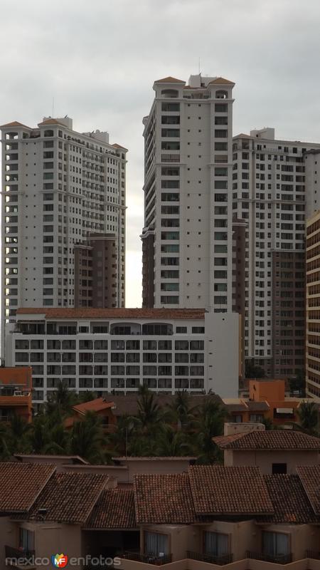 La zona hotelera de Puerto Vallarta. Abril/2015