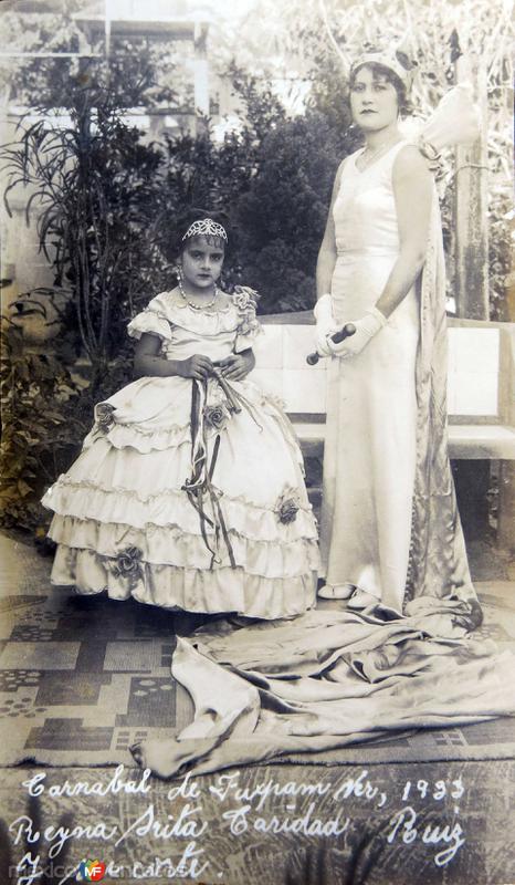 CARNAVAL REYNA CARIDAD RUIZ 1933