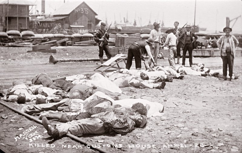 Muertos cerca de la aduana (abril 22, 1914)
