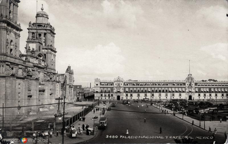 Palacio Nacional y Catedral Metropolitana