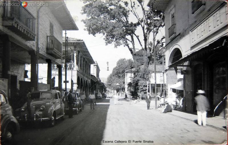 Escena Callejera El Fuerte Sinaloa