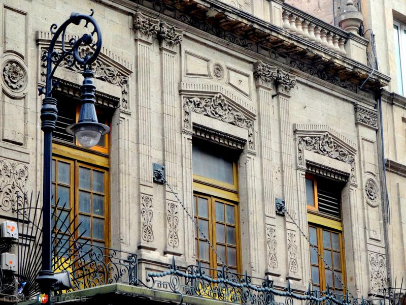 Fachadas del Centro Histórico de la Ciudad de México