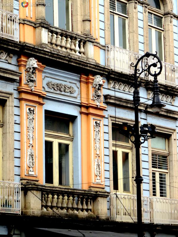 Fachadas del Centro Histórico de la Ciudad de México