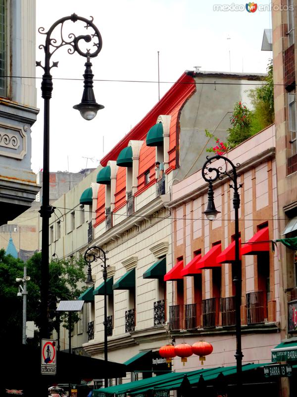 Fachadas del Centro Histórico de la Ciudad de México