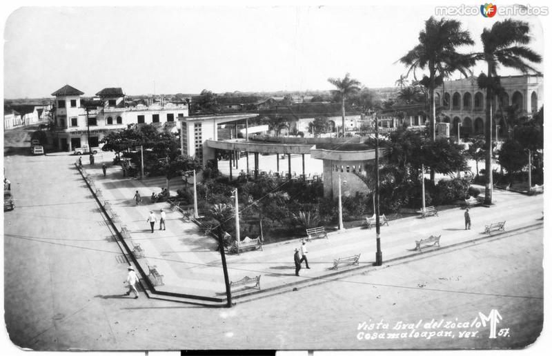 Vista general del Zócalo