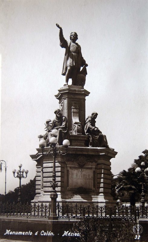 MONUMENTO A COLON Mexico D F