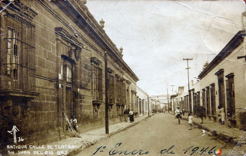 ANTIGUA CALLE DEL TEATRO