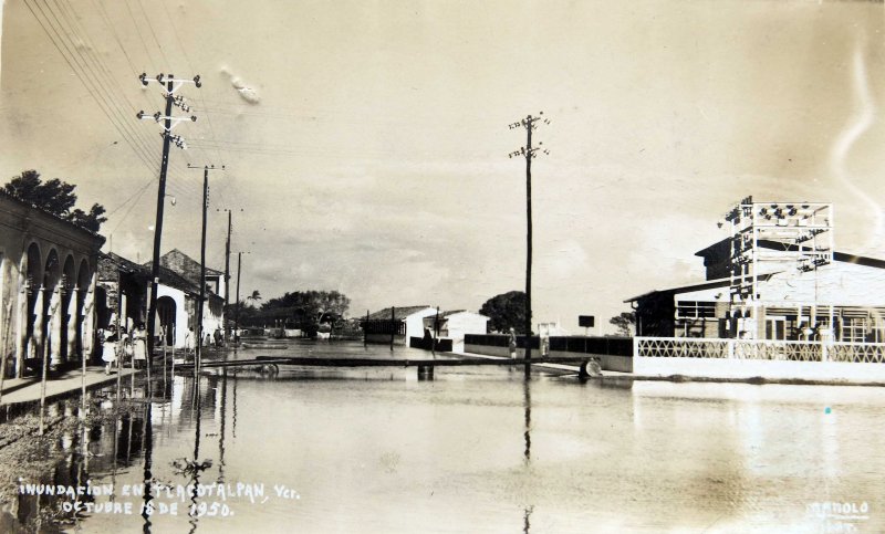 Una Inundacion del 18 de Octubre de 1950