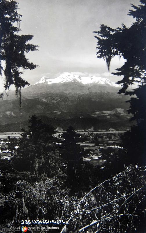 VOLCAN IXTACCIHUATL Por el fotografo Hugo Brehme