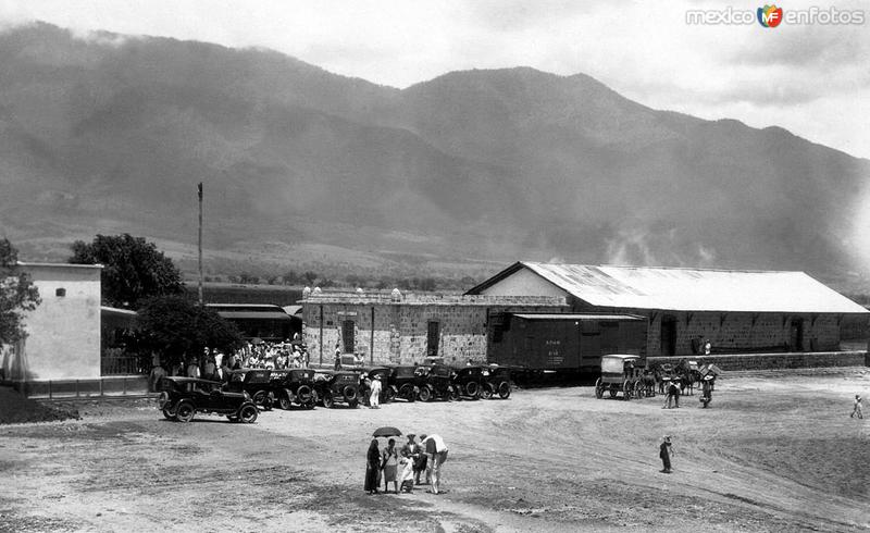 Estacion del Ferrocarril en Ameca Jalisco