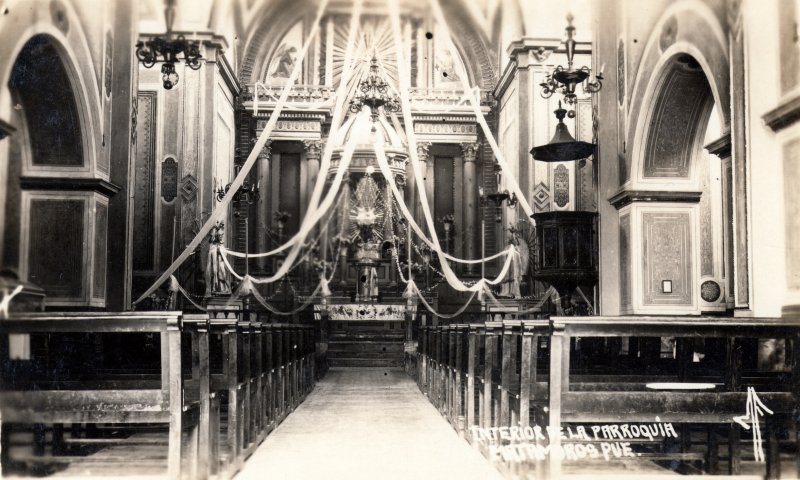 Interior de la Parroquia