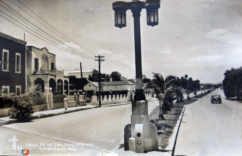 CALZADA EN LA COLONIA CUAHUTEMOC