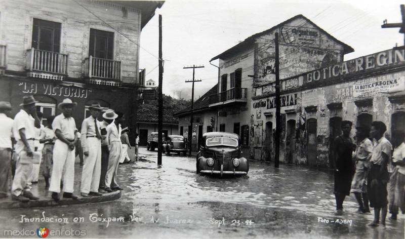 INUNDACION ESCENA CALLEJERA DE 1944