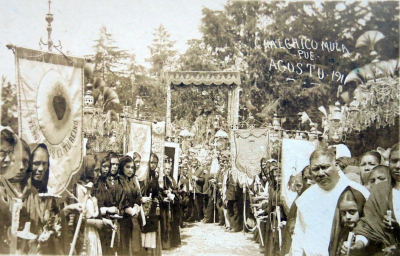 La fiesta del pueblo Agosto de 1911