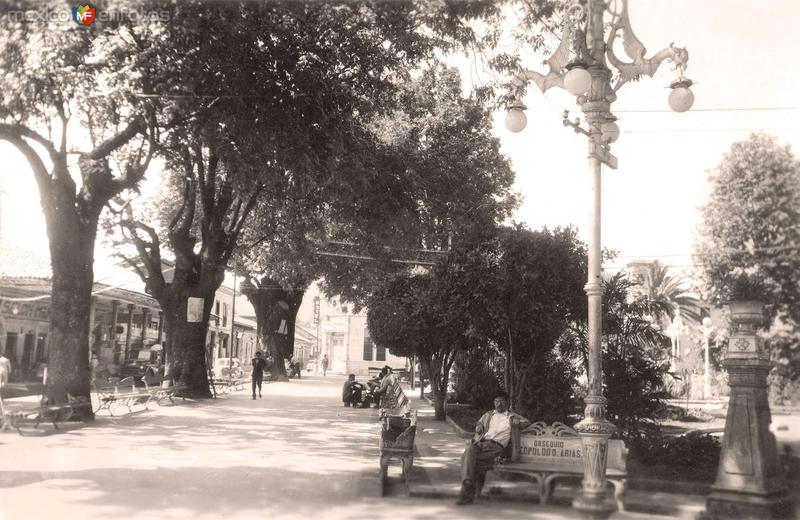 Uruapan, Jardín de los Mártires, 1953