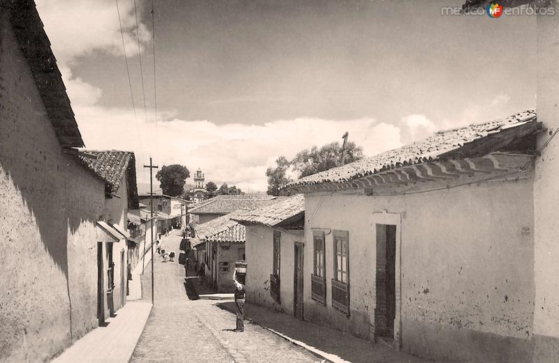 Pátzcuaro, Calle de la Paz, 1952
