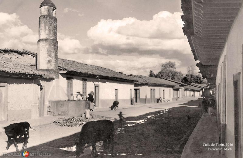 Pátzcuaro, Calle de Terán, 1946