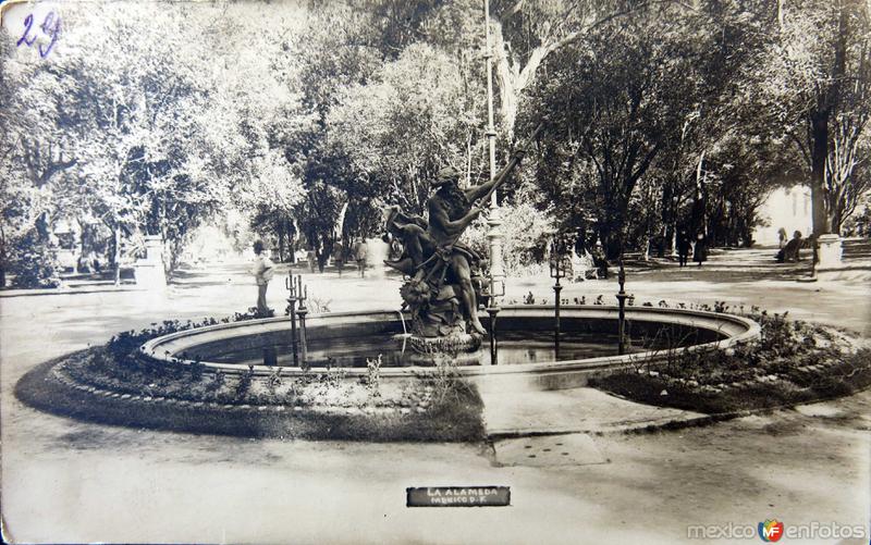 FUENTE EN LA ALAMEDA