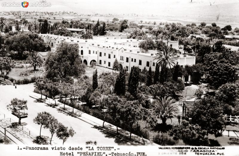 Vista panorámica de Tehuacán