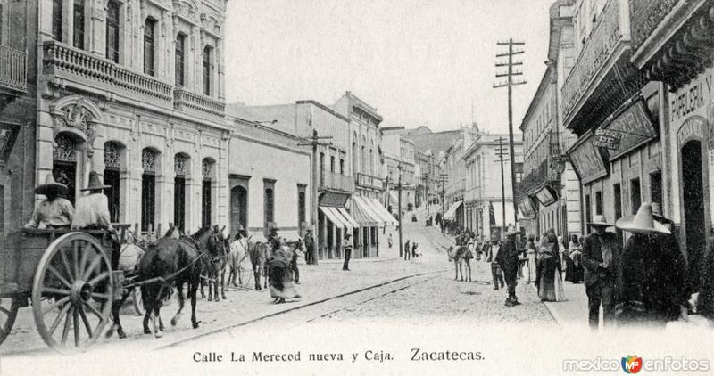 Calle de la Merced Nueva y Caja