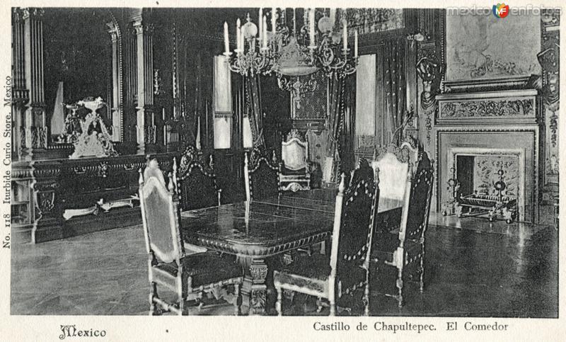 Comedor del Castillo de Chapultepec