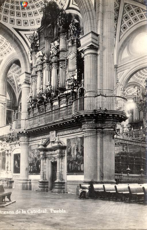Interior de la Catedral de Puebla