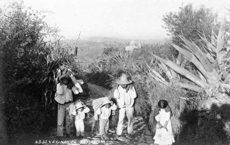 Vecinos de Santa Rosa, Delegación Cuajimalpa, D.F.