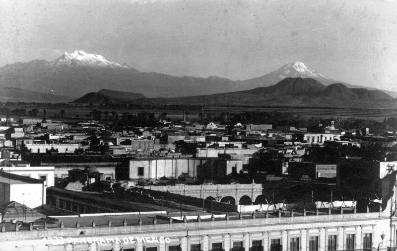 Vista de los volcanes