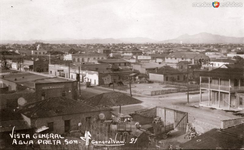 Vista panorámica de Agua Prieta