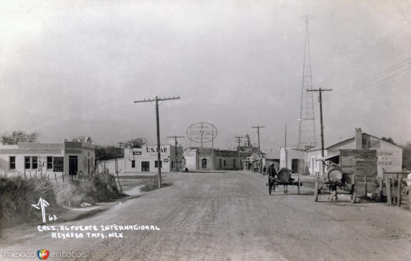 Calzada al puente internacional